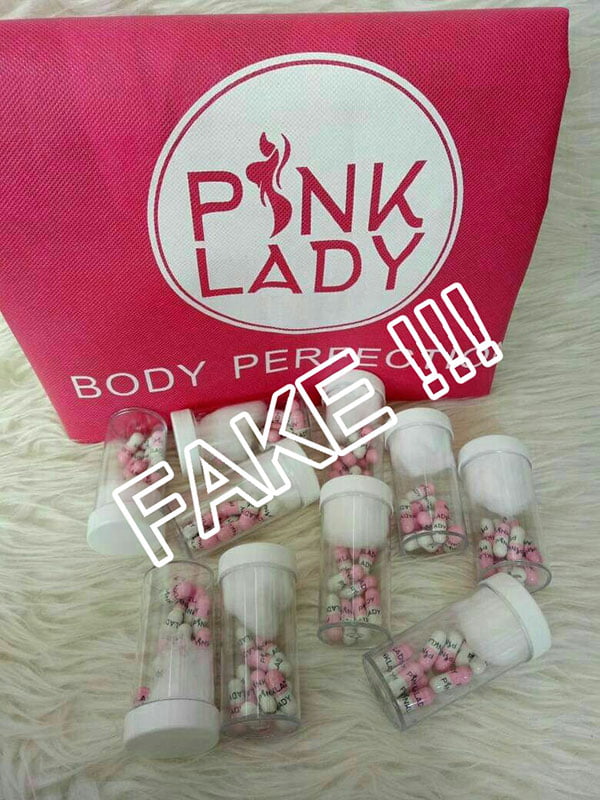 pink lady trial fake